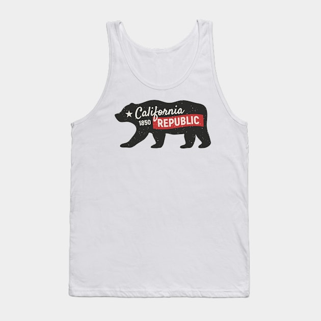 California Republic bear. Tank Top by DenysHolovatiuk